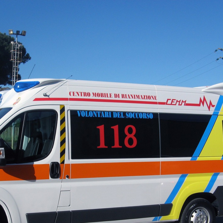 ambulance van exterior